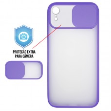Capa para iPhone XR - Cam Protector Lilás
